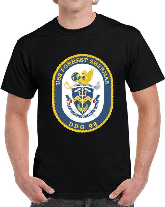 Navy - USS Forrest Sherman (DDG-98) Wo Txt X 300 T Shirt