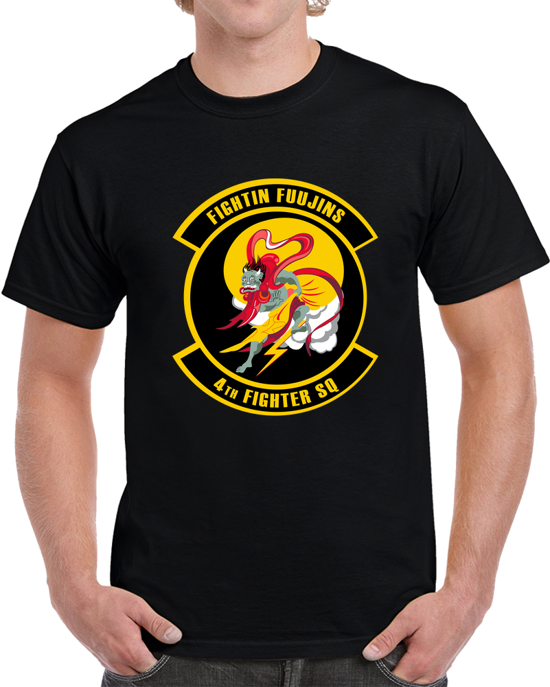 USAF - 4th Fighter Squadron Wo Txt X 300 T Shirt