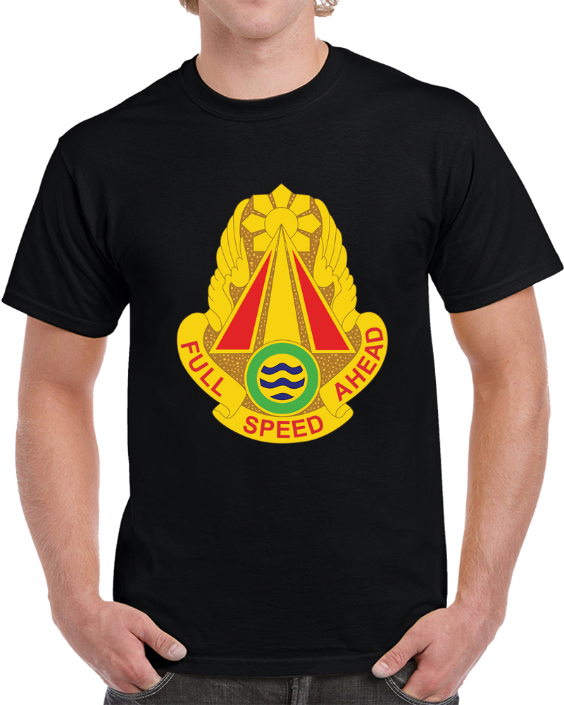 Army - DUI - 71st Transportation Battalion Wo Txt X 300 T Shirt