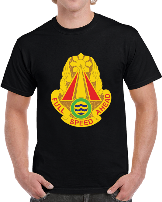 Army - DUI - 71st Transportation Battalion Wo Txt X 300 T Shirt