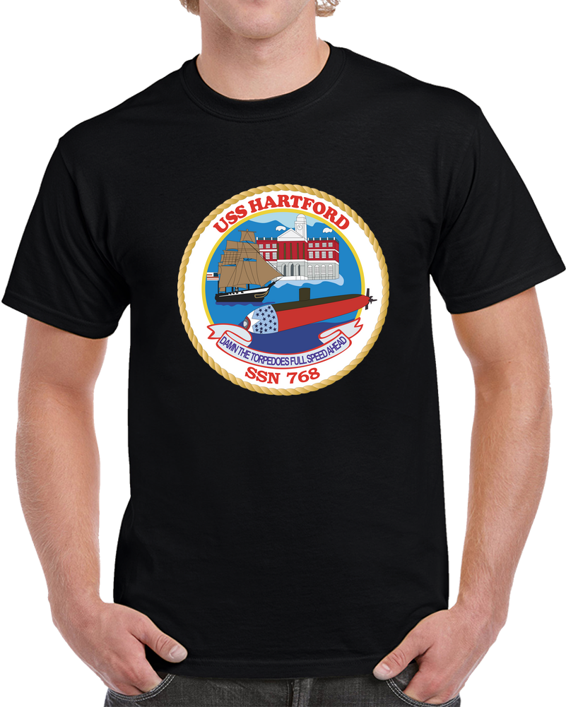 Navy - USS Hartford (SSN-768) Wo Txt X 300 T Shirt
