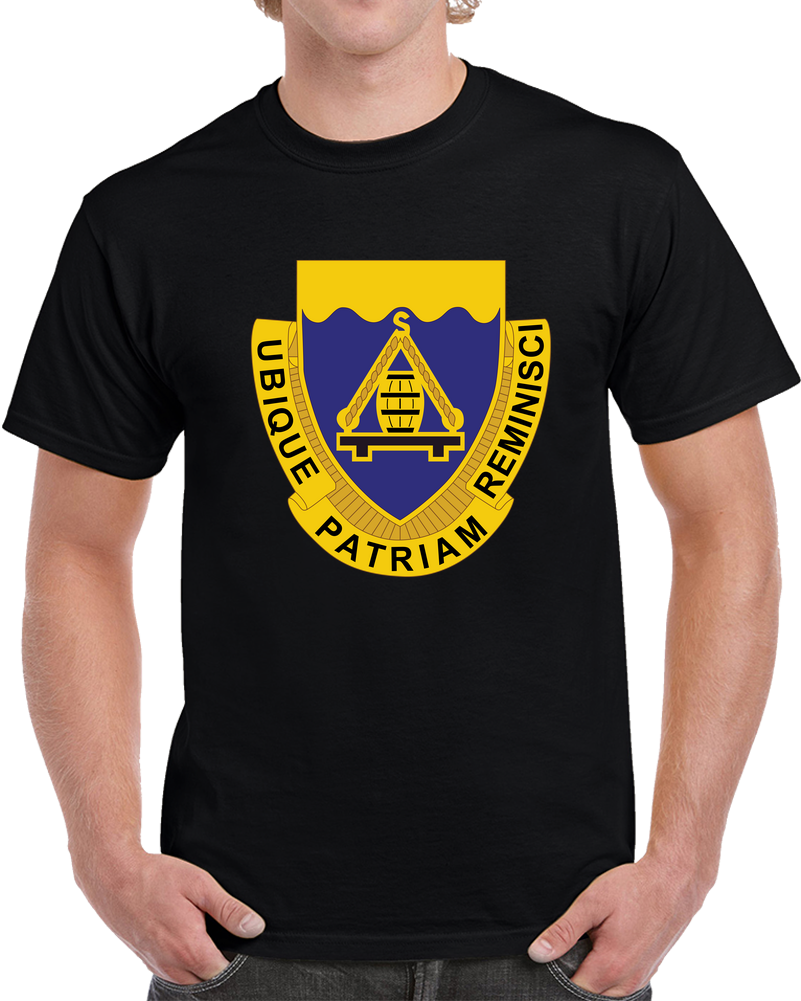 Army - DUI - 392d Transporation Battalion Wo Txt X 300 T Shirt