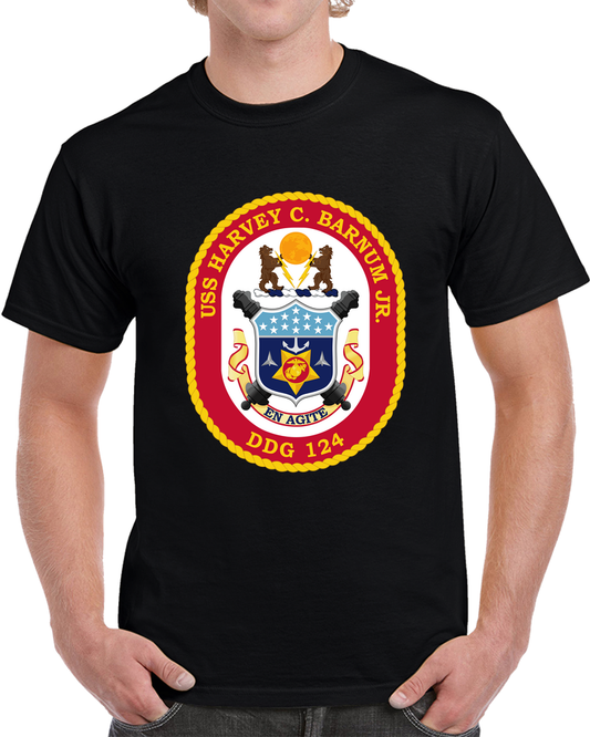 Navy - USS Harvey C. Barnum Jr. (DDG-124) Wo Txt X 300 T Shirt