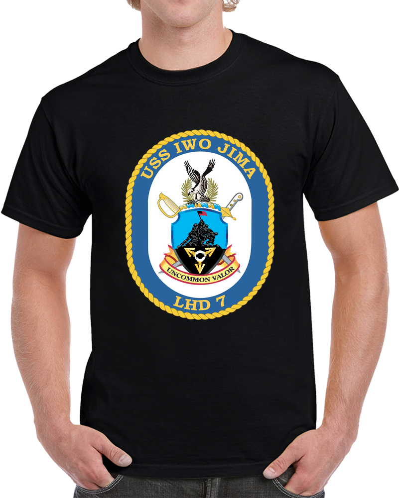 Navy - USS Iwo Jima (LHD-7) Wo Txt X 300 T Shirt