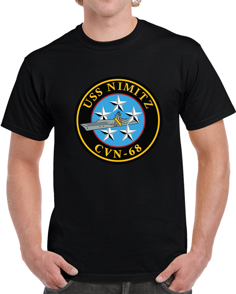 Navy - USS Nimitz (CVN-68) Wo Txt X 300 T Shirt