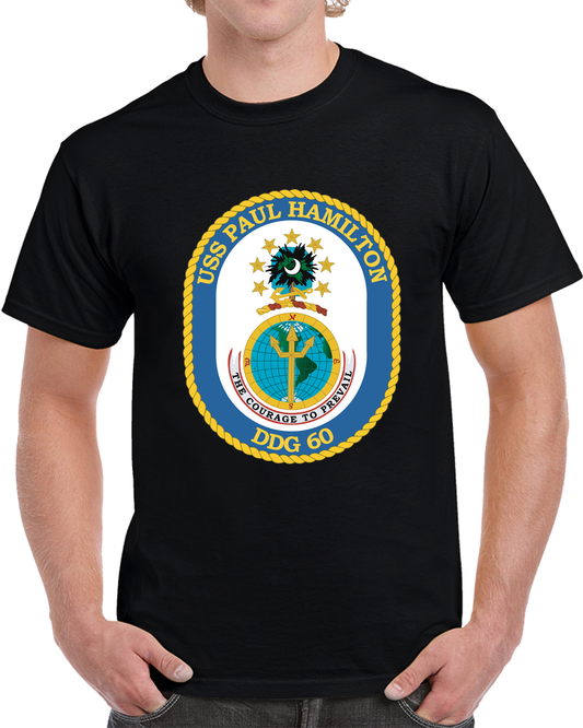 Navy - USS Paul Hamilton (DDG-60) Wo Txt X 300 T Shirt