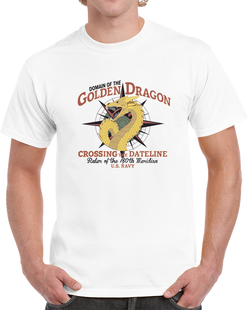 Navy - Domain Of The Golden Dragon Wo Txt X 300 T Shirt