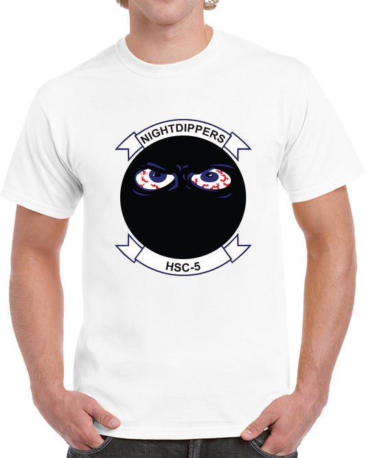 Navy - Helicopter Sea Combat Squadron 5 (HSC-5) Wo Txt X 300 T Shirt
