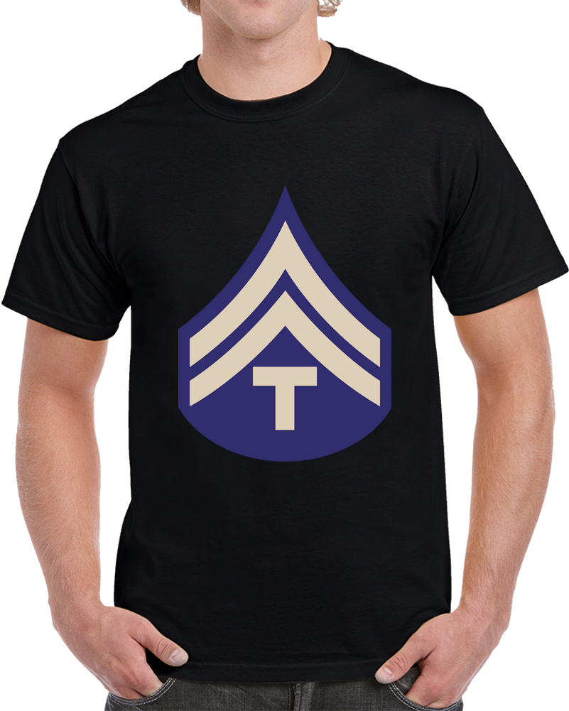 Army - Rank Insignia - WWII - 1942-1948 - Technician 5th Grade Wo Txt X 300 T Shirt