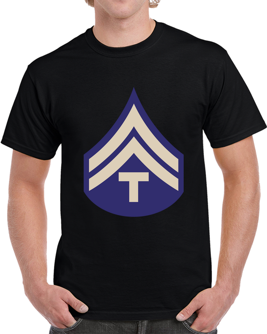 Army - Rank Insignia - WWII - 1942-1948 - Technician 5th Grade Wo Txt X 300 T Shirt