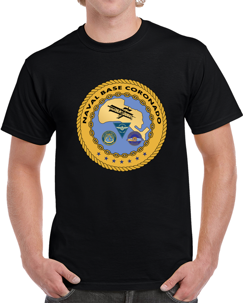 Navy - Naval Base Coronado Wo Txt X 300 T Shirt