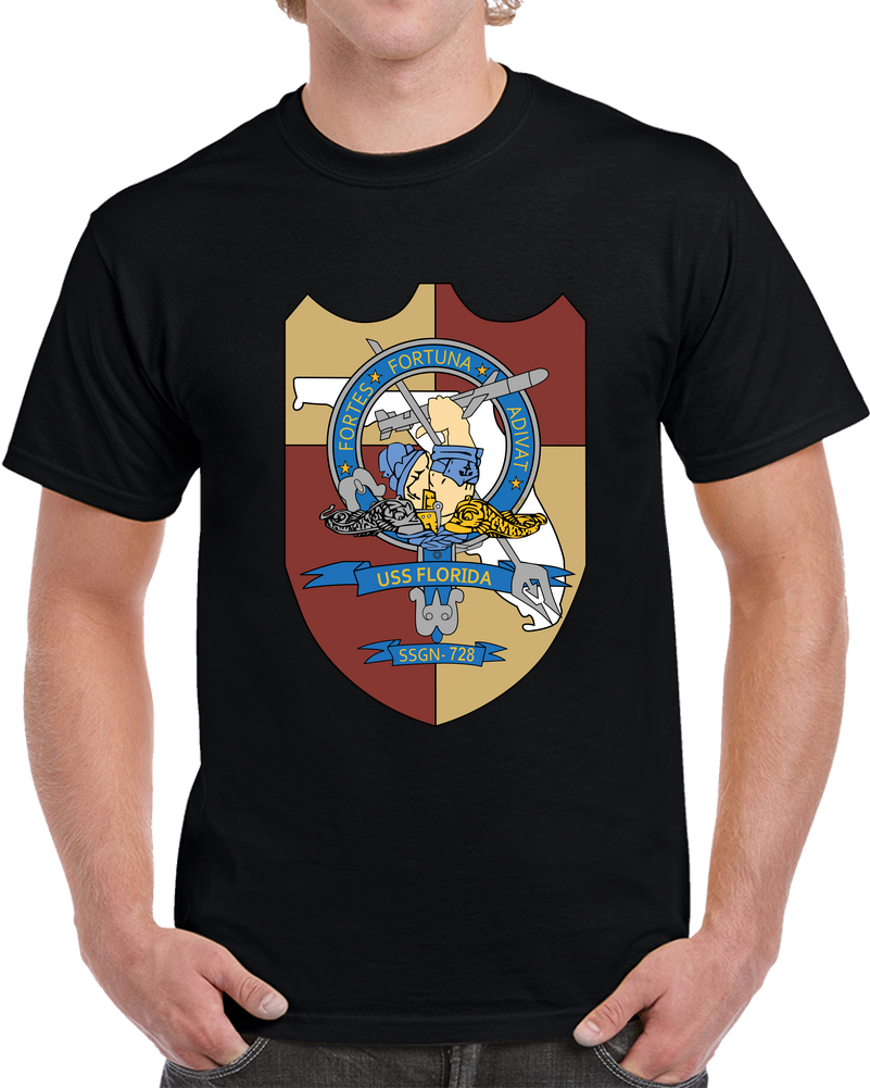 Navy - USS Florida (SSGN-728) Wo Txt X 300 T Shirt