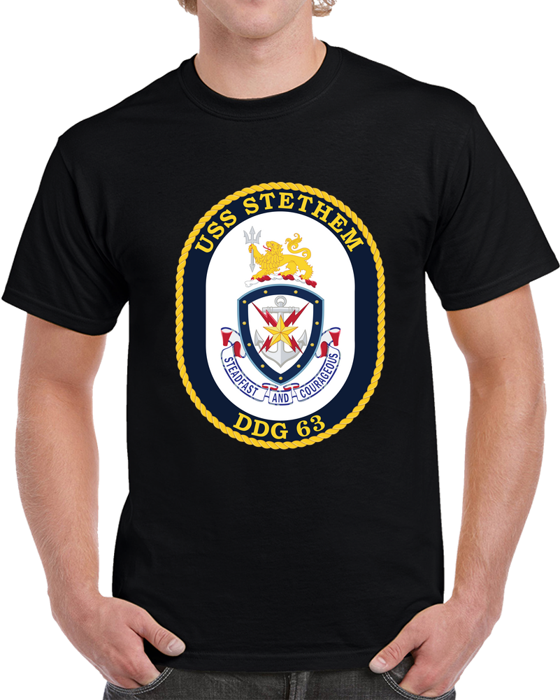 Navy - USS Stethem (DDG-63) Wo Txt X 300 T Shirt
