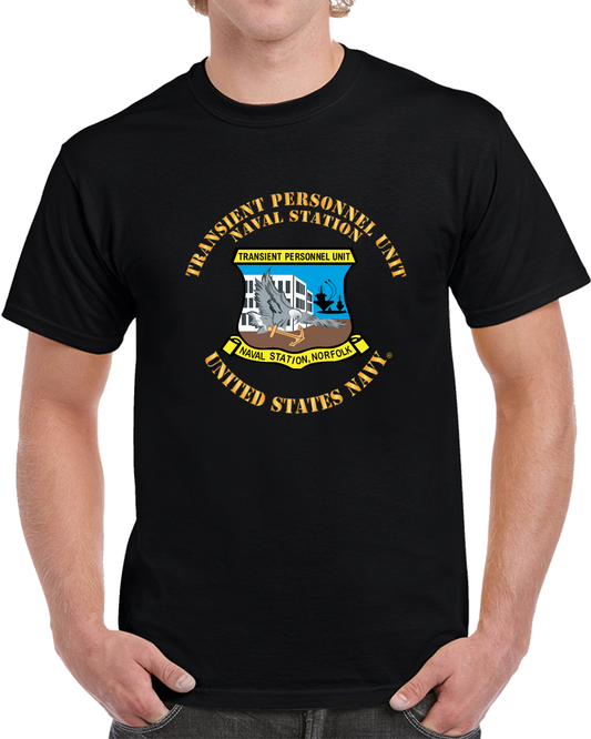 Navy - Transient Personnel Unit - Naval Station Norfolk X 300 T Shirt
