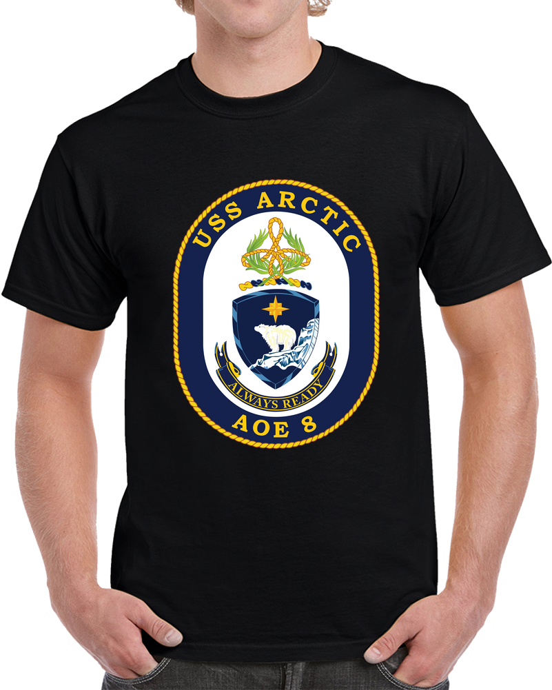 Navy - USNS Arctic (AOE-8) Wo Txt X 300 T Shirt