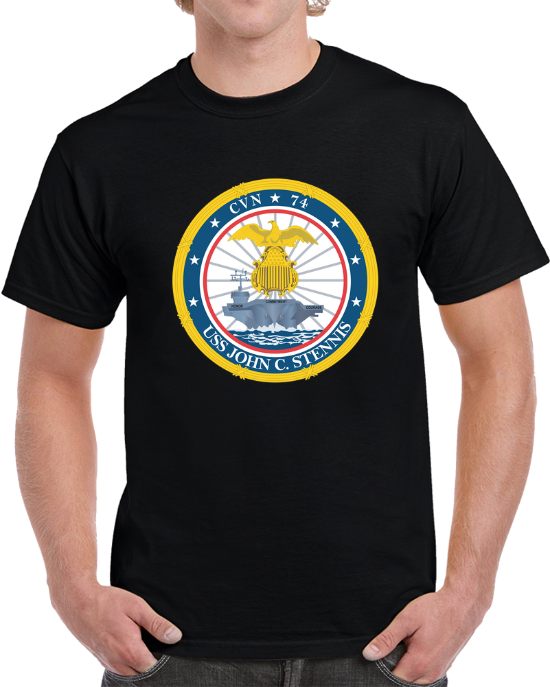 Navy - USS John C. Stennis (CVN-74) Wo Txt X 300 T Shirt