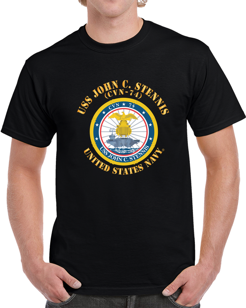 Navy - USS John C. Stennis (CVN-74) X 300 T Shirt