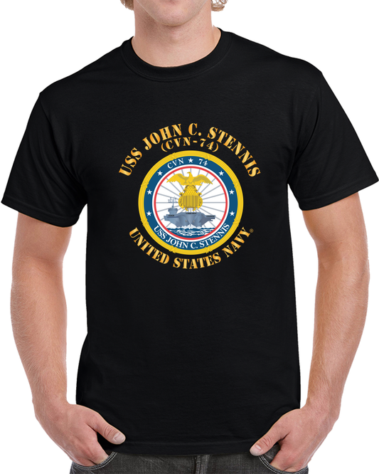 Navy - USS John C. Stennis (CVN-74) X 300 T Shirt