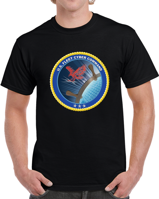 Navy - U.S Fleet Cyber Command Wo Txt X 300 T Shirt