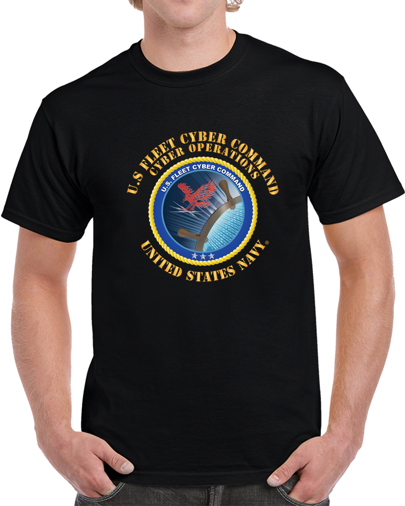 Navy - U.S Fleet Cyber Command X 300 T Shirt