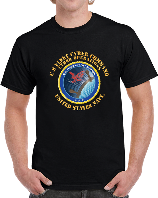Navy - U.S Fleet Cyber Command X 300 T Shirt
