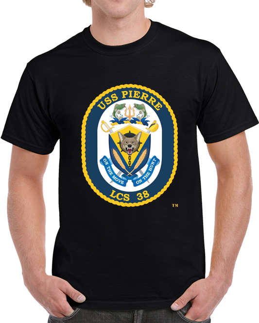 Navy - USS Pierre (LCS-38) Wo Txt X 300 T Shirt