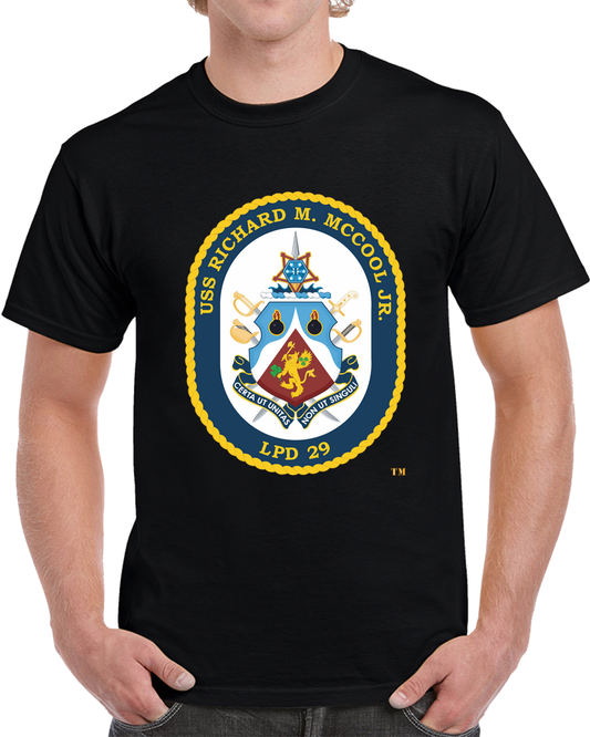 Navy - USS Richard M. Mccool Jr. (LPD-29) Wo Txt X 300 T Shirt