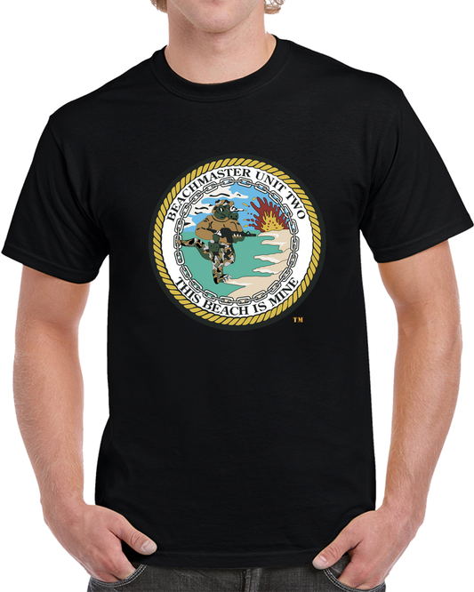 Navy - Beachmaster Unit Two (BMU-2) Wo Txt X 300 T Shirt