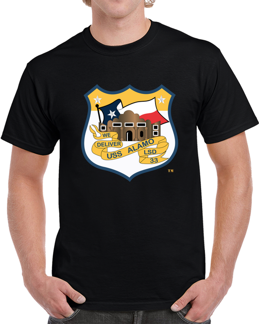 Navy - USS Alamo (LSD-33) Wo Txt X 300 T Shirt