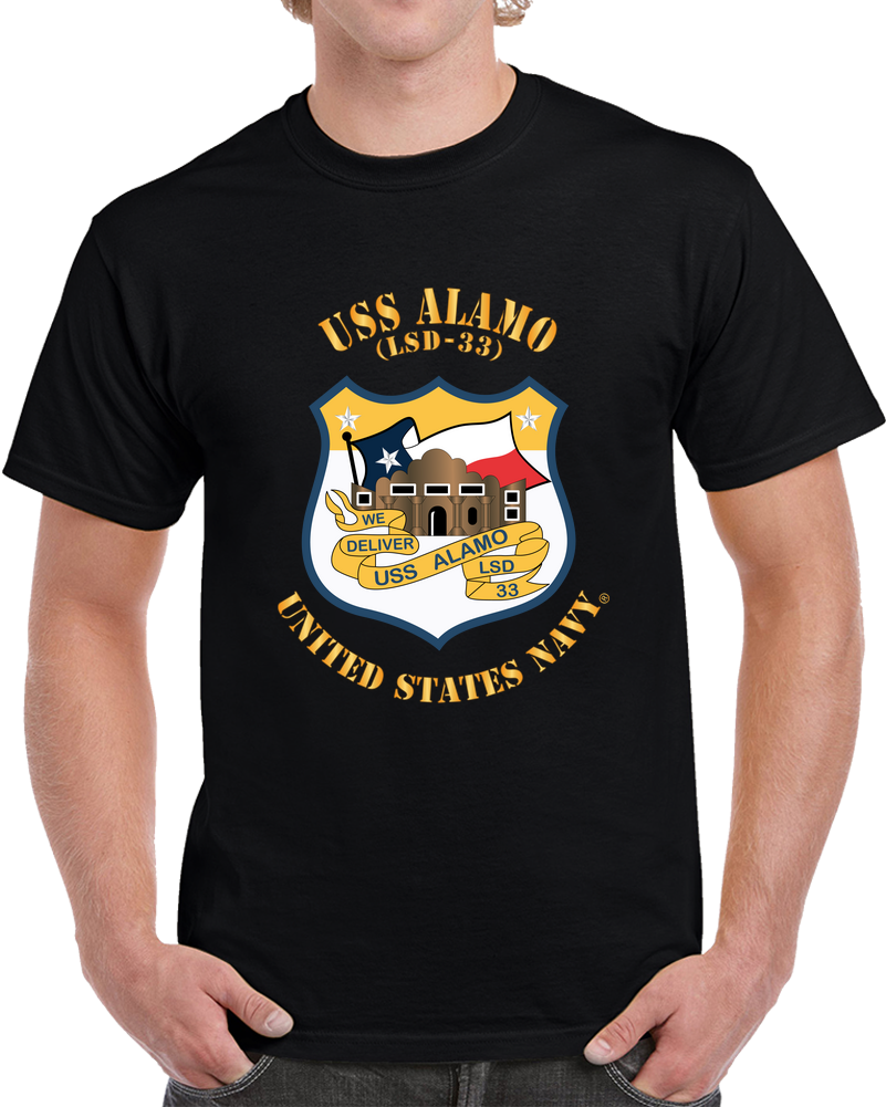 Navy - USS Alamo (LSD-33) X 300 T Shirt