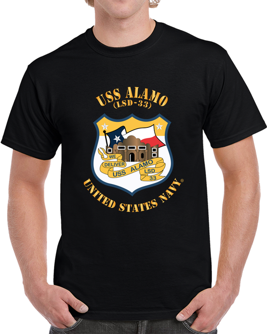 Navy - USS Alamo (LSD-33) X 300 T Shirt