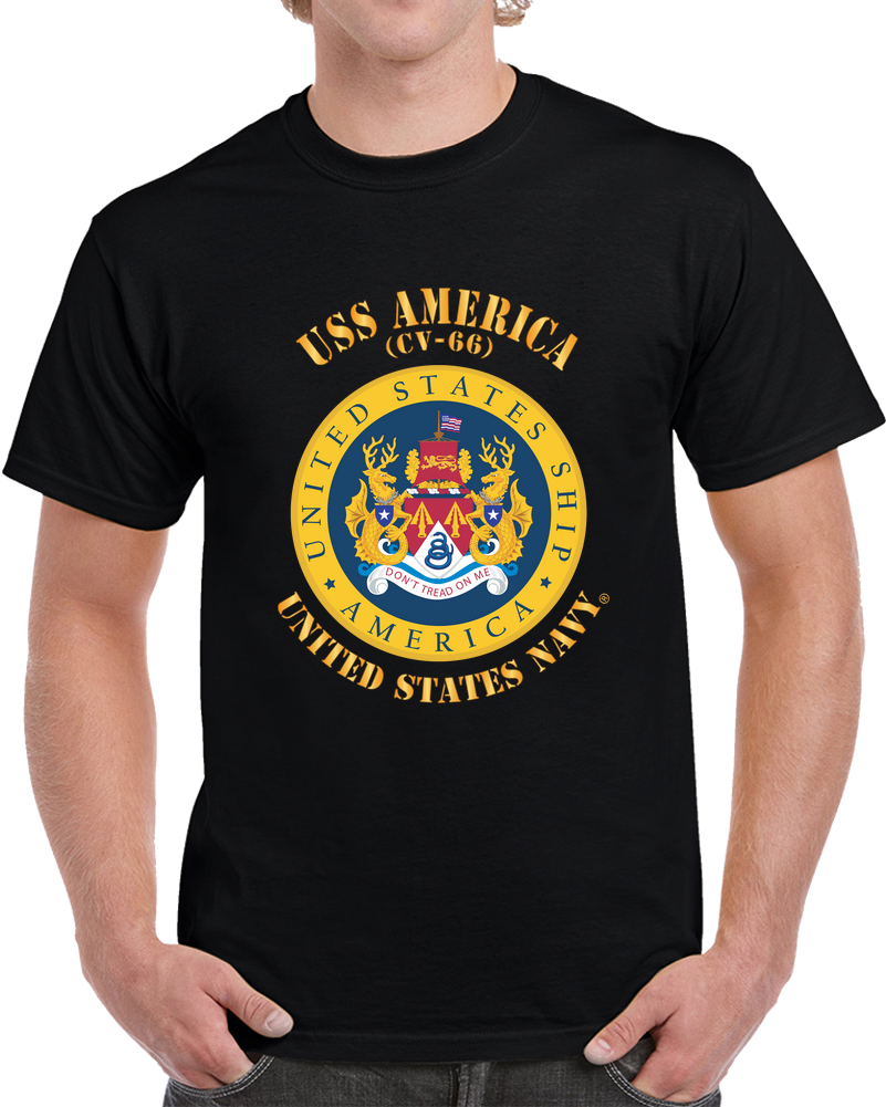 Navy - USS America (CV-66) X 300 T Shirt