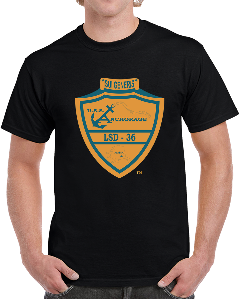 Navy - USS Anchorage (LSD-36) Wo Txt X 300 T Shirt