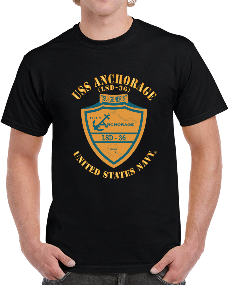 Navy - USS Anchorage (LSD-36) X 300 T Shirt