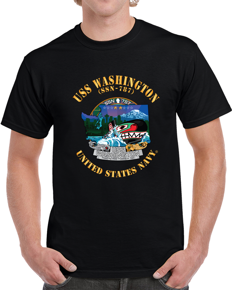 Navy - USS Washington (SSN-787) X 300 T Shirt