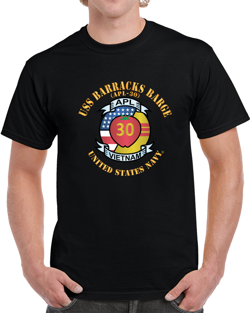Navy - USS Barracks Barge (APL-30) X 300 T Shirt