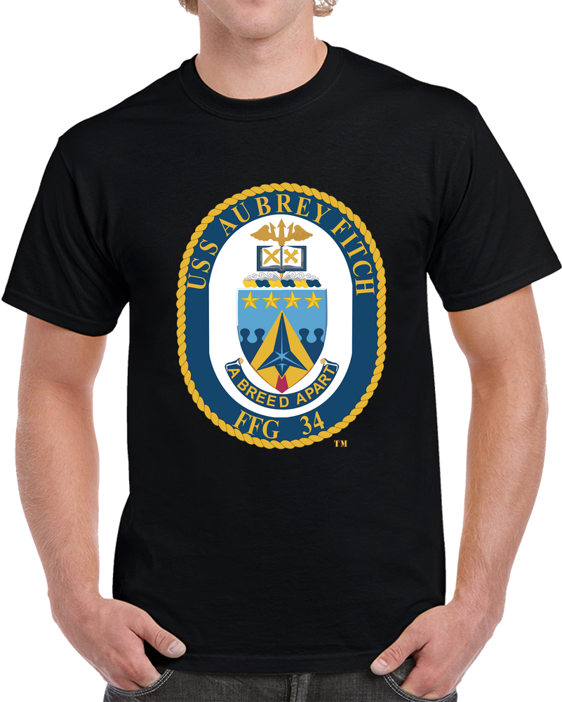 Navy - USS Aubrey Fitch (FFG-34) Wo Txt X 300 T Shirt