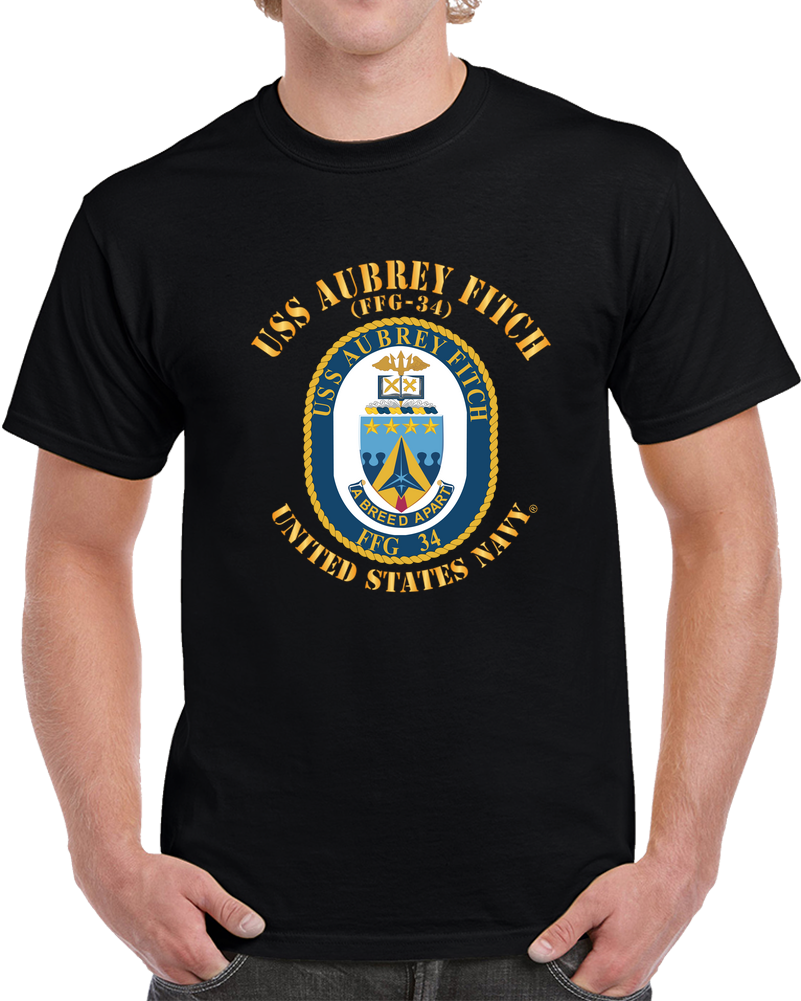 Navy - USS Aubrey Fitch (FFG-34) X 300 T Shirt