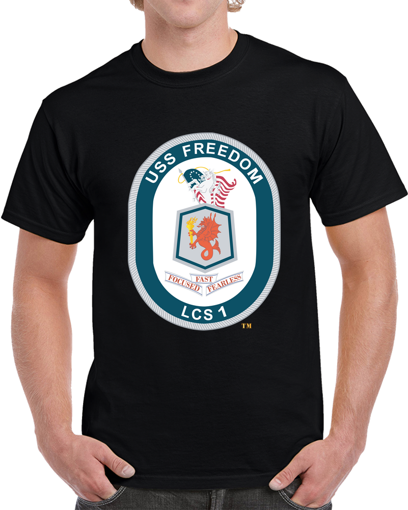 Navy - USS Freedom (LCS-1) Wo Txt X 300 T Shirt