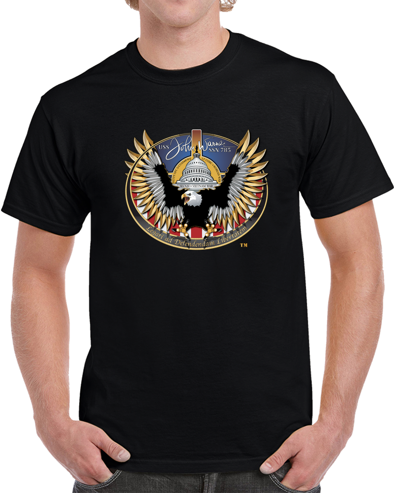 Navy - USS John Warner (SSN-785) Wo Txt X 300 T Shirt