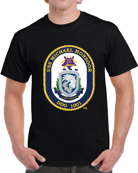 Navy - USS Michael Monsoor (DDG-1001) Wo Txt X 300 T Shirt