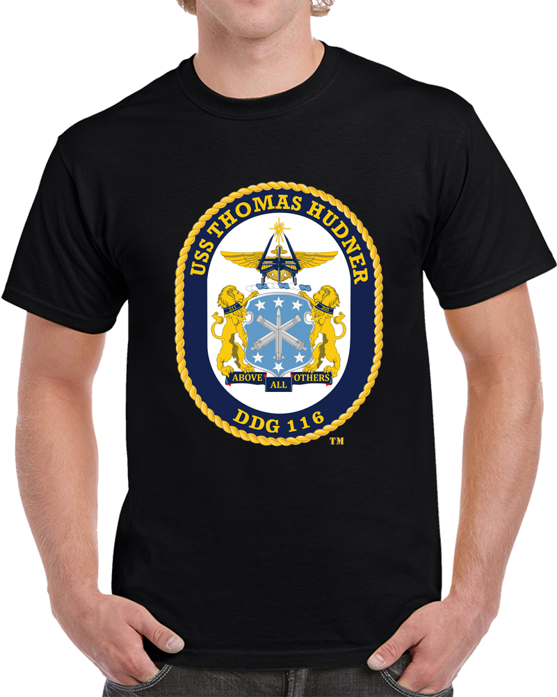 Navy - USS Thomas Hudner (DDG-116) Wo Txt X 300 T Shirt