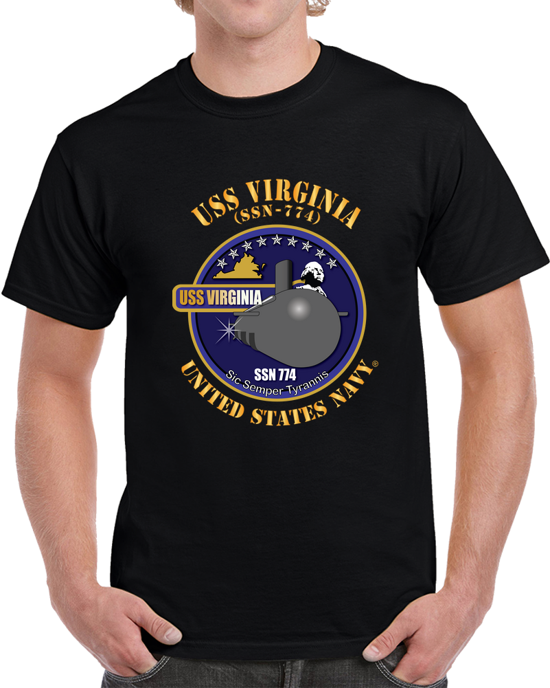 Navy - USS Virginia (SSN-774) X 300 T Shirt