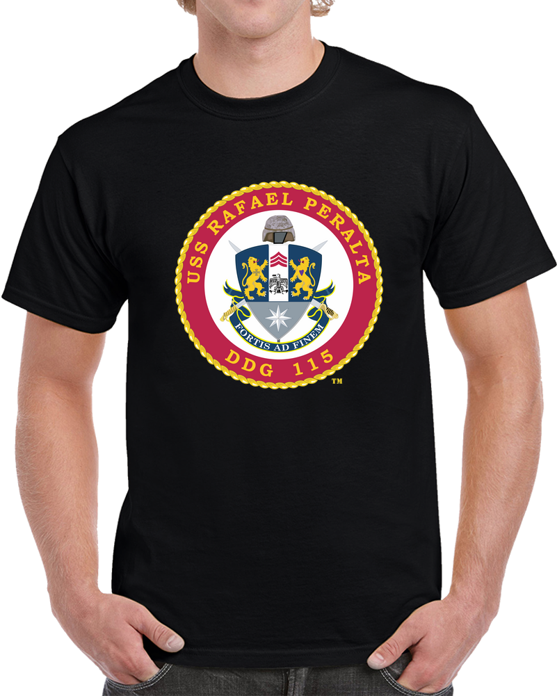Navy - USS Rafael Peralta (DDG-115) Wo Txt X 300 T Shirt