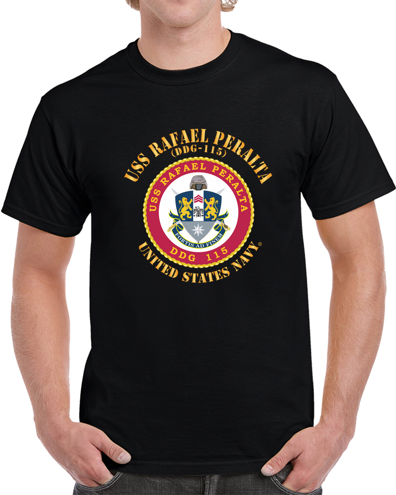 Navy - USS Rafael Peralta (DDG-115) X 300 T Shirt