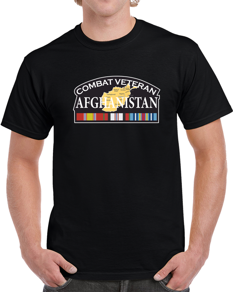 Combat Veteran - Afghanistan T Shirt
