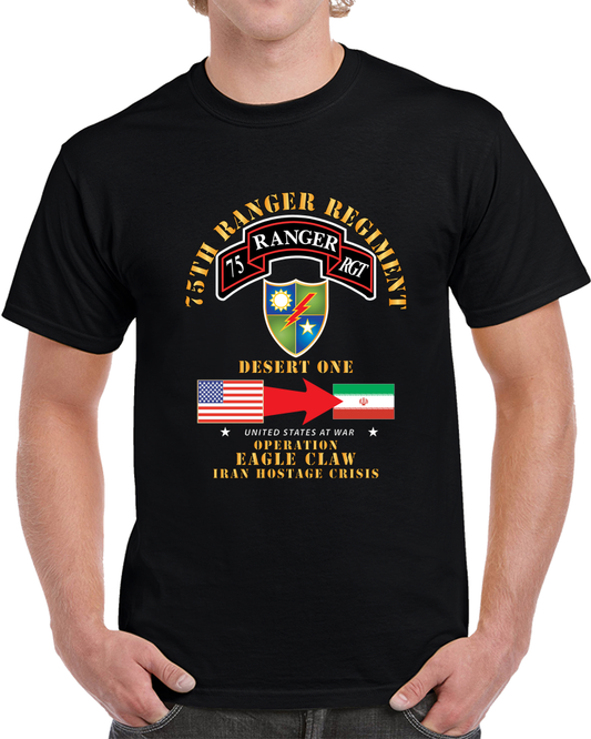 SOF - Operation Eagle Claw - Iran - 75th Ranger Rgt X 200 T Shirt