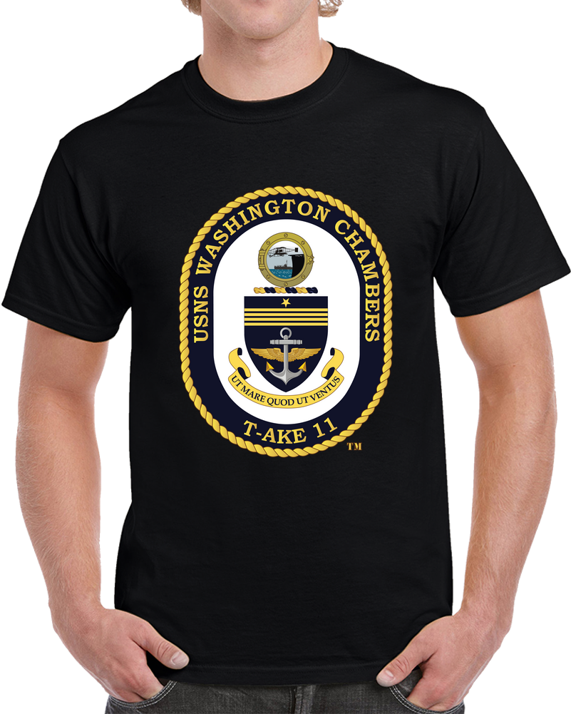 Navy - USNS Washington Chambers (T-AKE-11) Wo Txt T Shirt