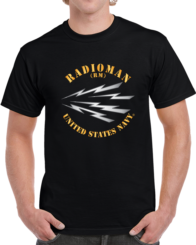 Navy - Rate - Radioman (RM) T Shirt