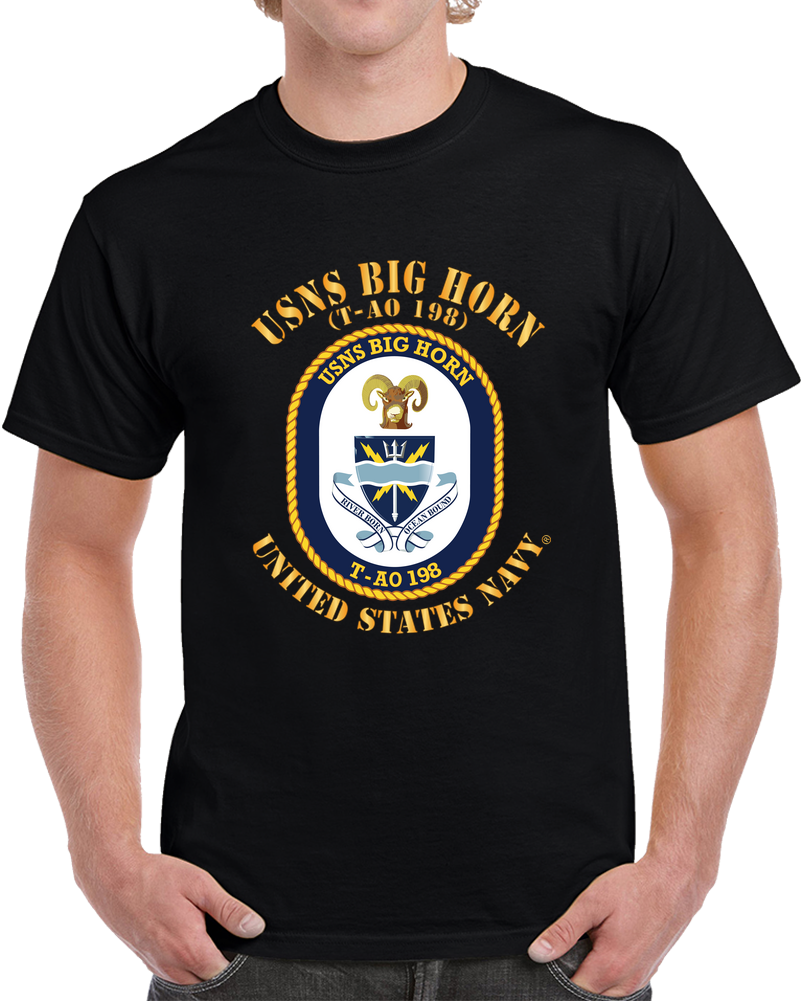 Navy - USNS Big Horn (T-AO 198) T Shirt